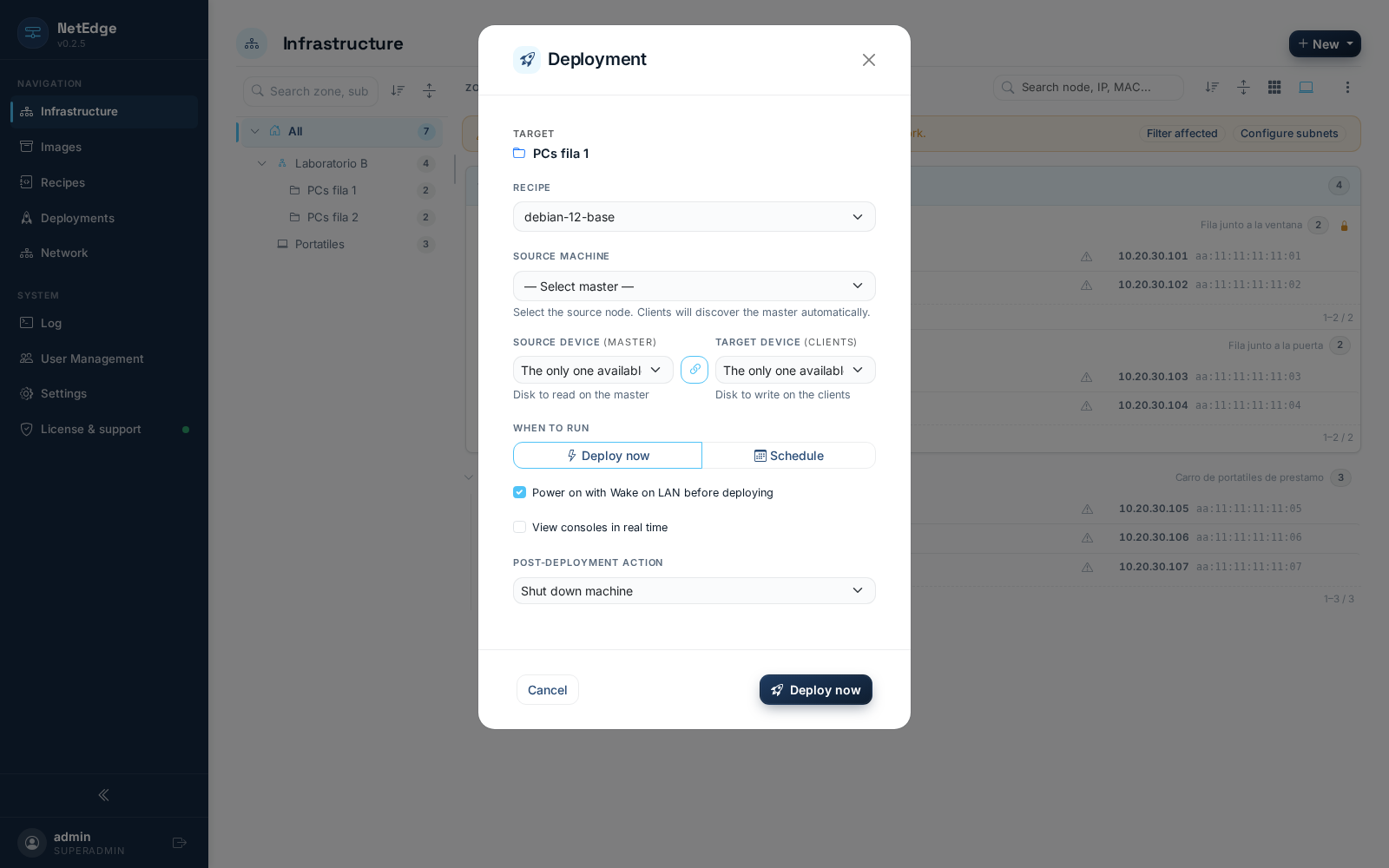 Expandable modal